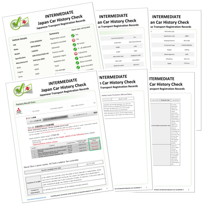 Japan Car History Check Odometer Check Avoid False Km Accident 